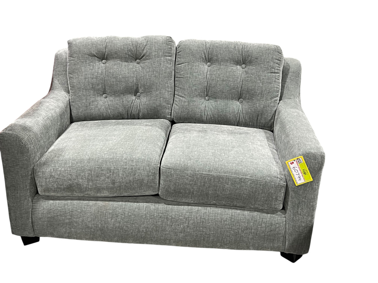 Green Sage Cloth Loveseat, In-Store Pickup Only - Freeman Liquidators