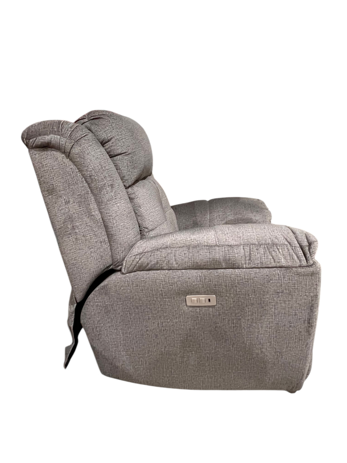 Smoke Gray, Cloth, Power Recliner, In-Store Pickup Only