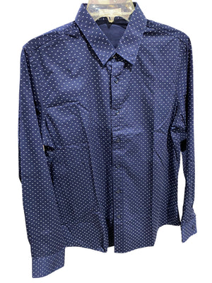 Men's, Muse Fath, Printed, Long Sleeve, Regular Fit, Dress Shirt - Freeman Liquidators