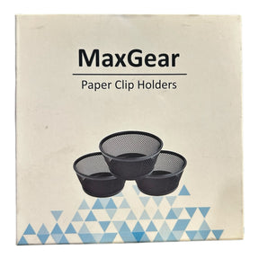(3PK) MaxGear, Paper Clip Holders, X001MVBY61 - Freeman Liquidators