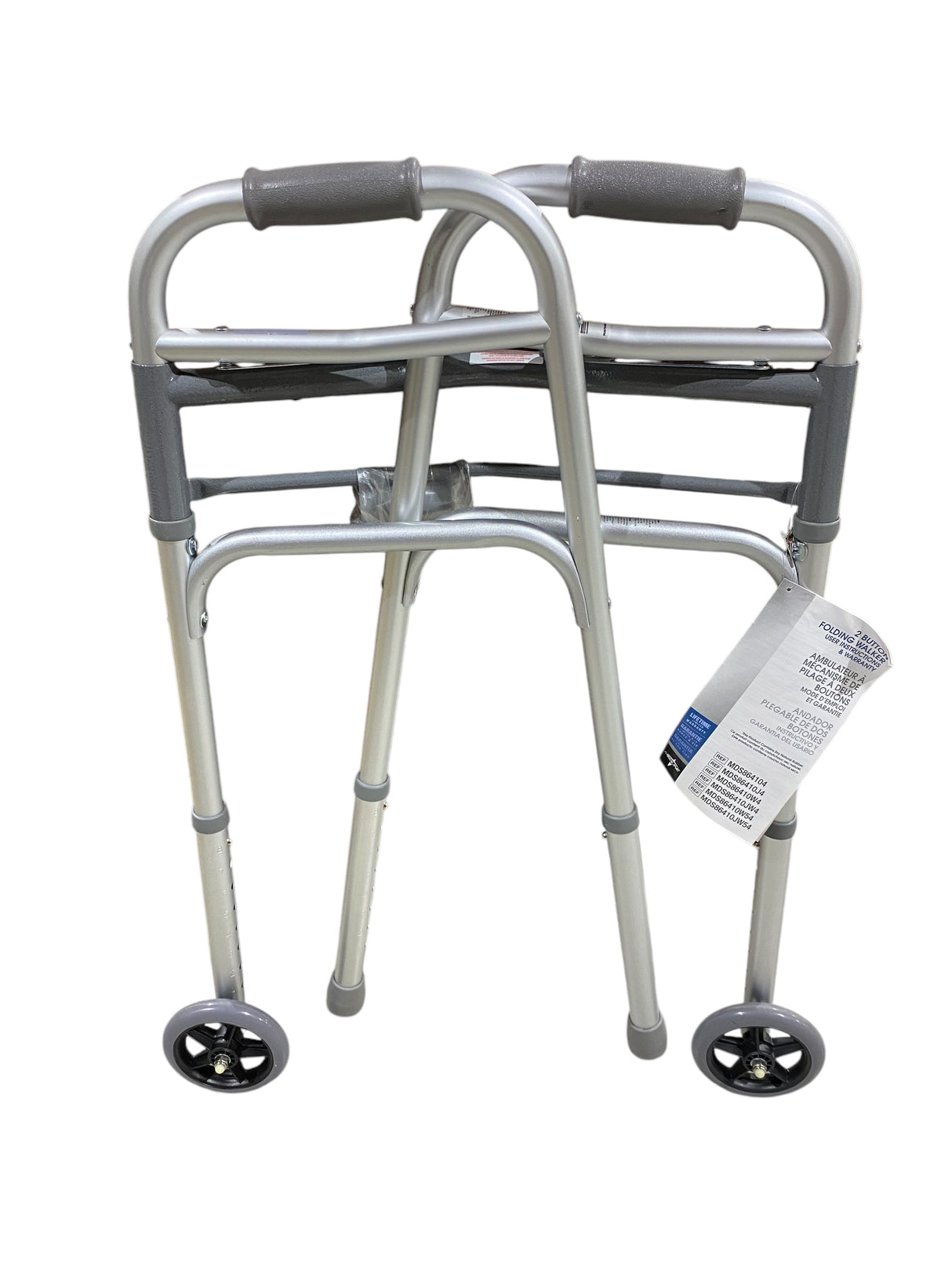 Guardian, Two Button, Folding, Walker - Freeman Liquidators