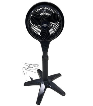 Vornado, Pedestal, Room, Fan, 3 Speed, Control, Adjustable, Height, 32-38 Inches, Black - Freeman Liquidators