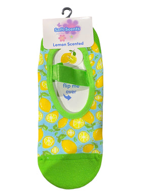 Precious Moments, Anti-Slip, Ballet, Lemon, Print, Scented, Socks - Freeman Liquidators