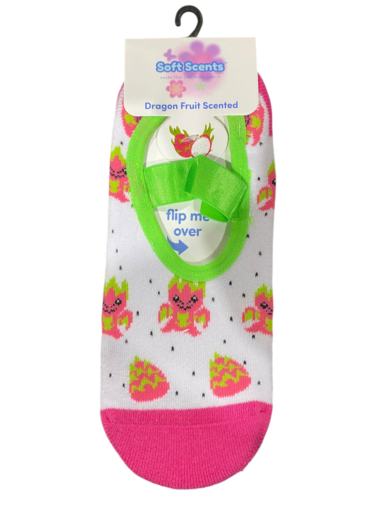 Precious Moments, Anti-Slip, Ballet, Dragon Fruit, Print, Scented, Socks - Freeman Liquidators