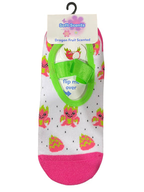 Precious Moments, Anti-Slip, Ballet, Dragon Fruit, Print, Scented, Socks - Freeman Liquidators