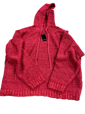 Torrid, Women's, Textured, Sweater, Hoodie, Jester Red, Size 3 - Freeman Liquidators