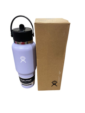 Hydro Flask, 32oz, Wide Mouth, Flex Straw, Travel, Bottle, Surf - Freeman Liquidators