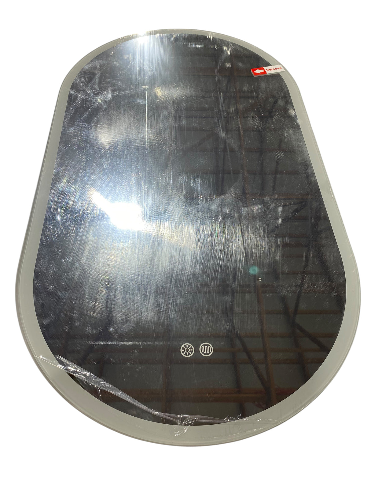 Oval, LED, Mirror, 20x36 Inch, Anti-Fog, 3 Colors, Dimmable, Memory Function, Shatter-Proof - Freeman Liquidators
