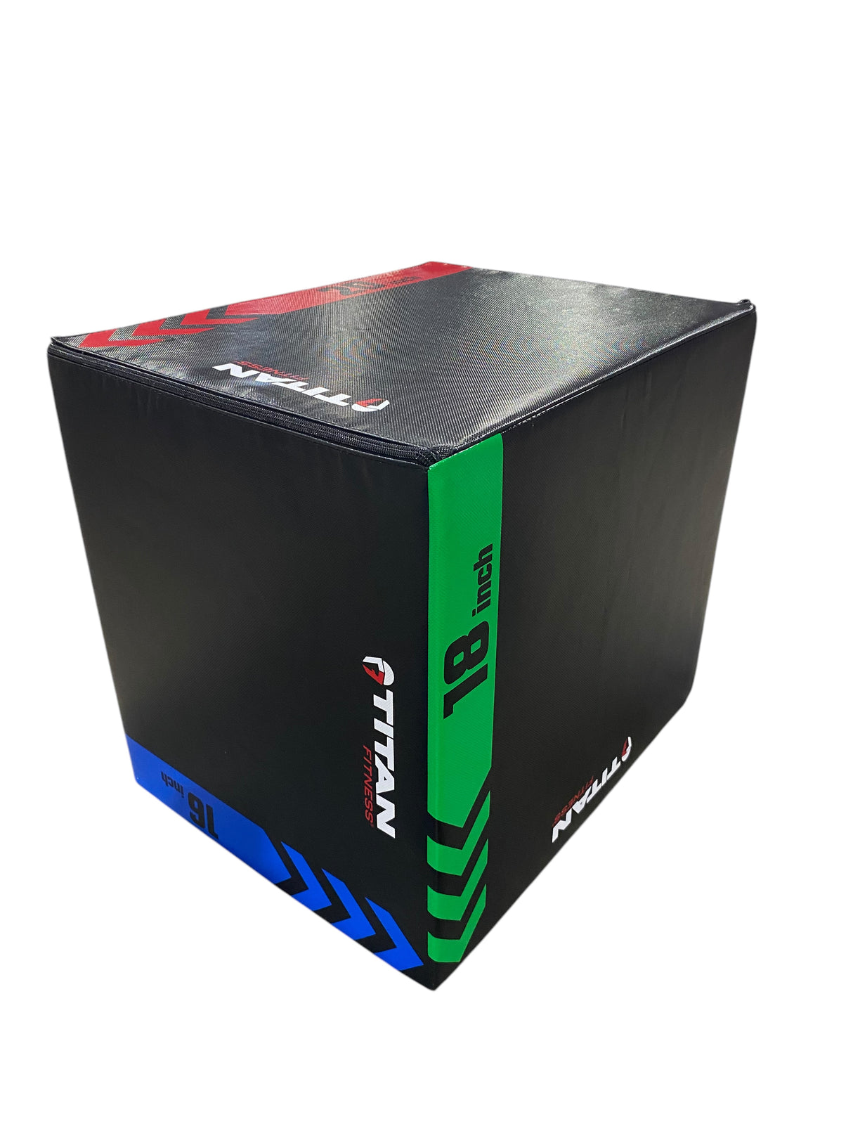 Titan Fitness, Heavy, Foam, Plyometric, Box, 16"x18"x20" - Freeman Liquidators