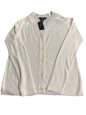 Love Ryan, Women's, Cream, Cardigan, Long Sleeve, Medium - Freeman Liquidators - [product_description] - Women's Clothing