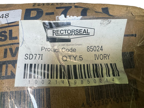 Rectorseal, 85024, SlimDuct, SD77I, 77mm, 2-3/4" Duct, 78" Length, Ivory (5PK) - Freeman Liquidators - [product_description] - Line Set Covers