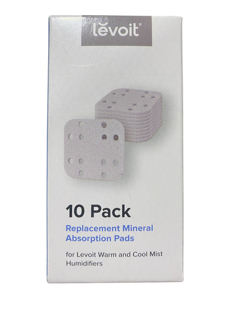 LEVOIT, Humidifier, Replacement Filters, 10 Pk, Mineral Absorption Pad, LUH-MAP-WUS