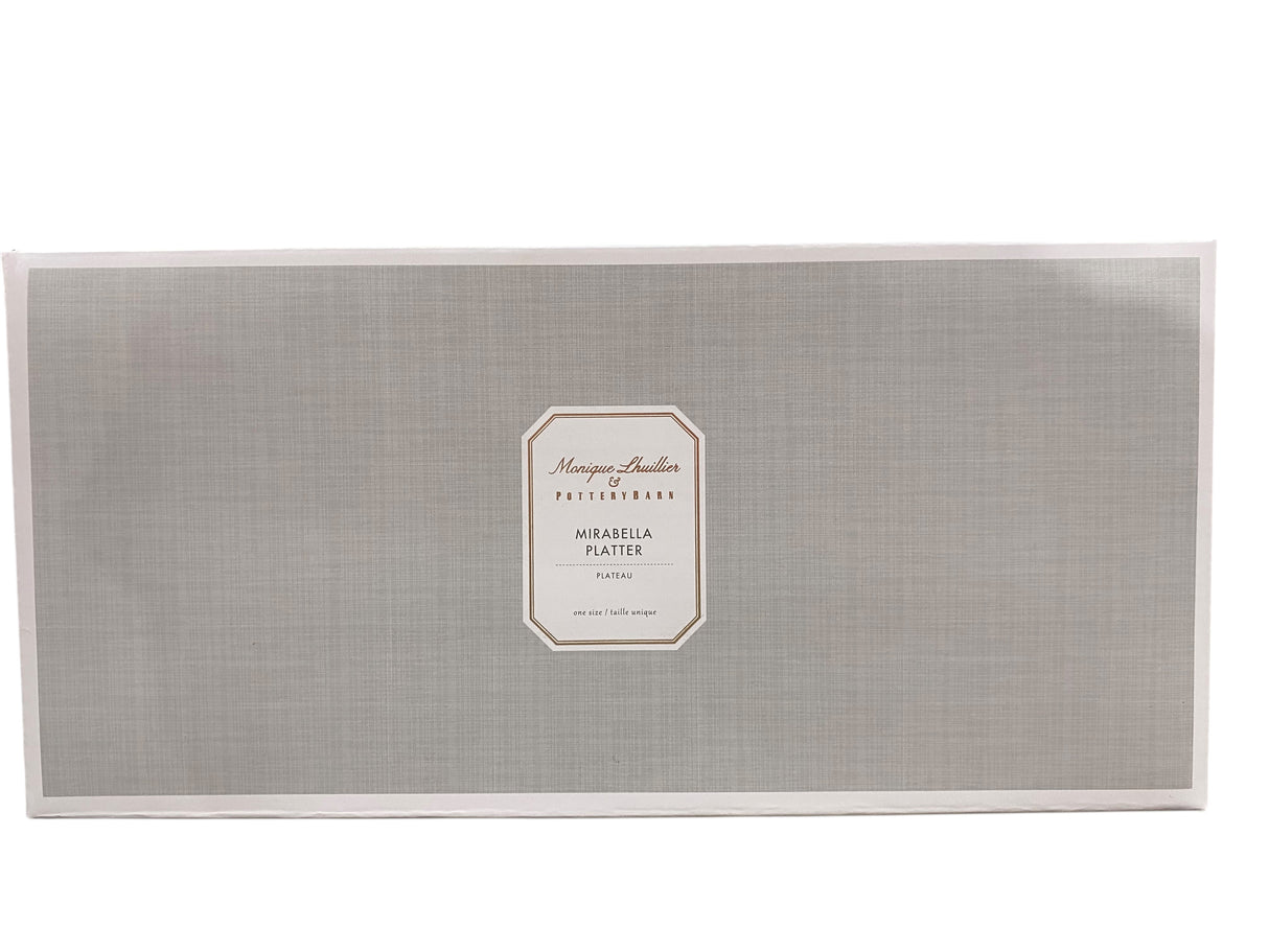 Pottery Barn, Monique Lhuillier, Mirabella, Asparagus, Platter