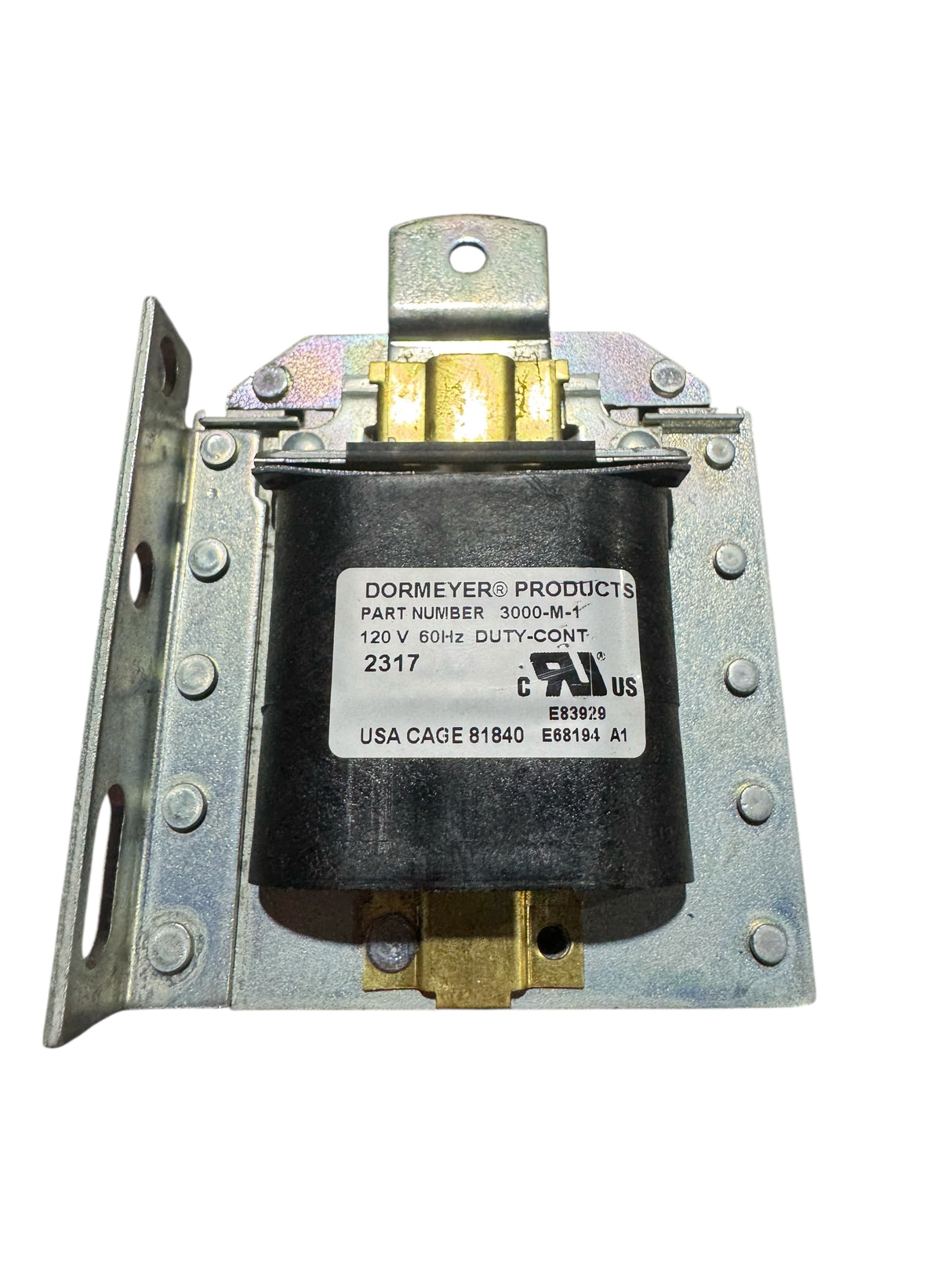 Dormeyer, 3000-M-1, 120V, 60Hz, 1/8" - 1-1/4", Solenoid, Continuous, Laminated - Freeman Liquidators - [product_description] - Solenoids