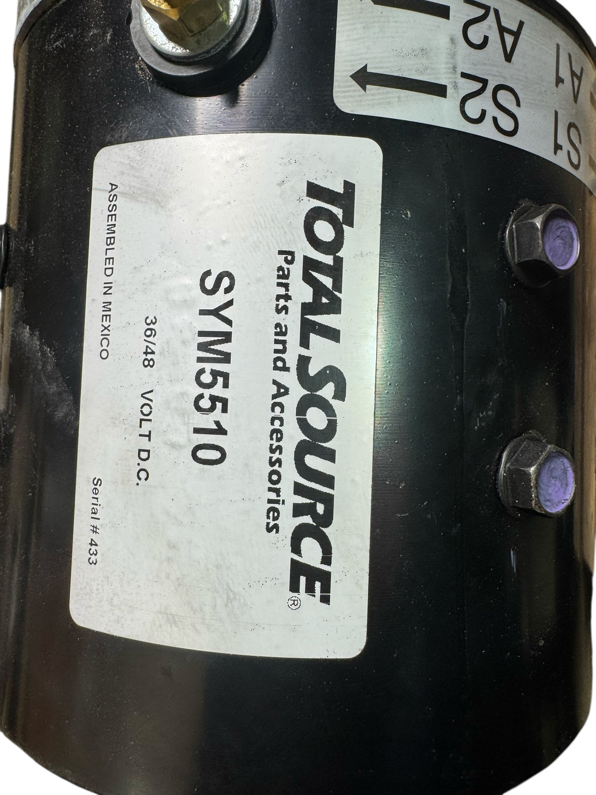 TotalSouce, SYM5510, 36V D/C Forklift Motor - Freeman Liquidators - [product_description] - Motors