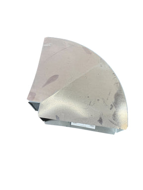 HCP, 09224106, Flat Horizontal Elbow, 24 x 10 in, 26GA, 3 1/2 THROA - Freeman Liquidators - [product_description] - Elbow Fittings