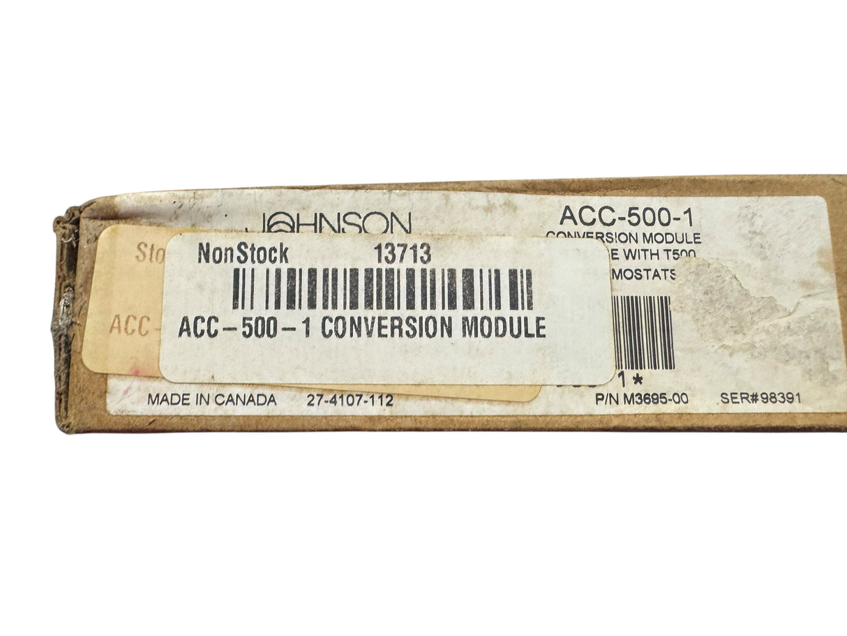 Johnson Controls, ACC-500-1 PLC Module/Rack - Freeman Liquidators - [product_description] - Conversion Modules