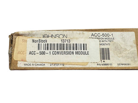 Johnson Controls, ACC-500-1 PLC Module/Rack - Freeman Liquidators - [product_description] - Conversion Modules