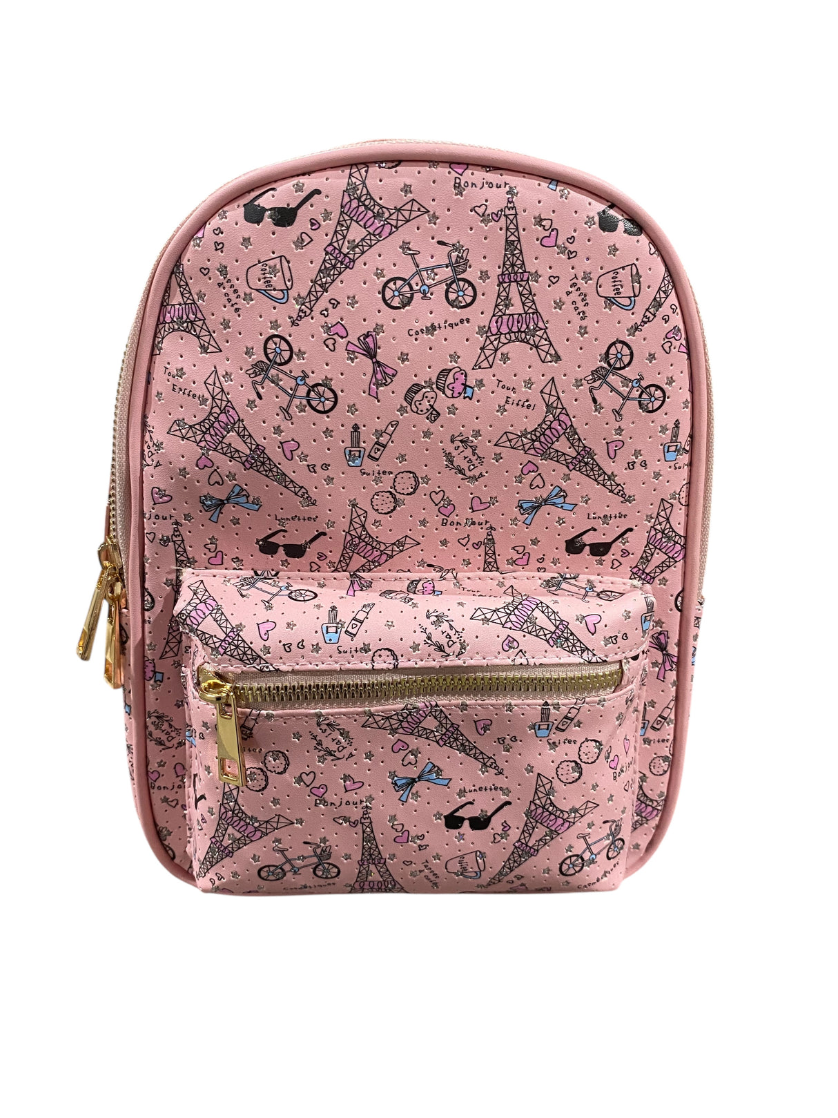 Blush Kiss, Light Pink, Paris, Mini BackPack/ Purse