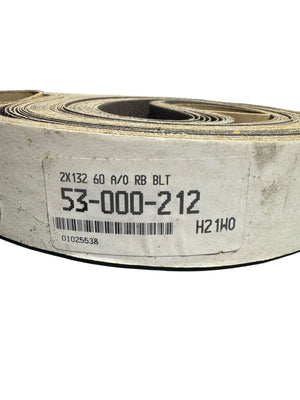 Hermes, RB 346 23 MX, Abrasive Belt, 2" x 132", P 60 Grit (10 Belts) - Freeman Liquidators - [product_description] - Belts