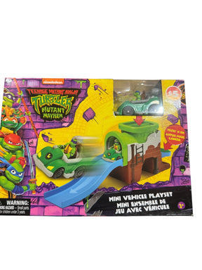 Teenage Mutant Ninja Turtles, Mutant Mayhem, Mini Vehicle Playset - Freeman Liquidators - [product_description] - TMNT
