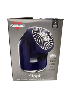 Vornado flippi compact circulator packaging on a white background
