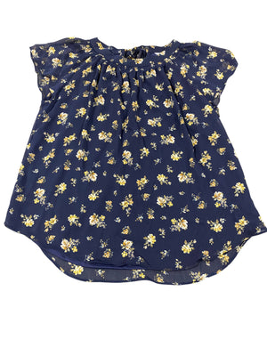 Lauren Conrad, Women's, Blouse, Navy, Floral - Freeman Liquidators - [product_description] - Women's Clothing