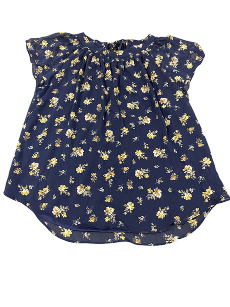 Lauren Conrad, Women's, Blouse, Navy, Floral - Freeman Liquidators - [product_description] - Women's Clothing