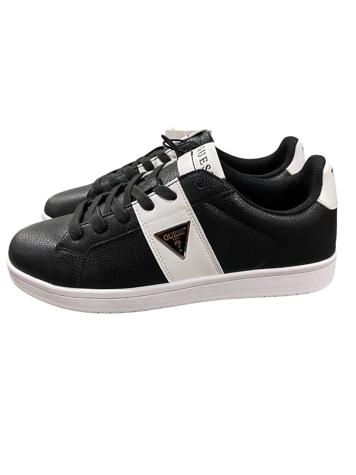 Guess, Men's, Largo Sneaker, Black/White - Freeman Liquidators - [product_description] - Men's Shoes