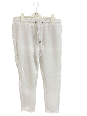 Essex Crossing, Women's, The Linen Look, Pants, White - Freeman Liquidators - [product_description] - Women's Clothing