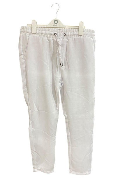 Essex Crossing, Women's, The Linen Look, Pants, White - Freeman Liquidators - [product_description] - Women's Clothing