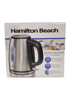 Hamilton Beach, Electric, Stainless Steel, Kettle, 40852 - Freeman Liquidators - [product_description] - electric kettle