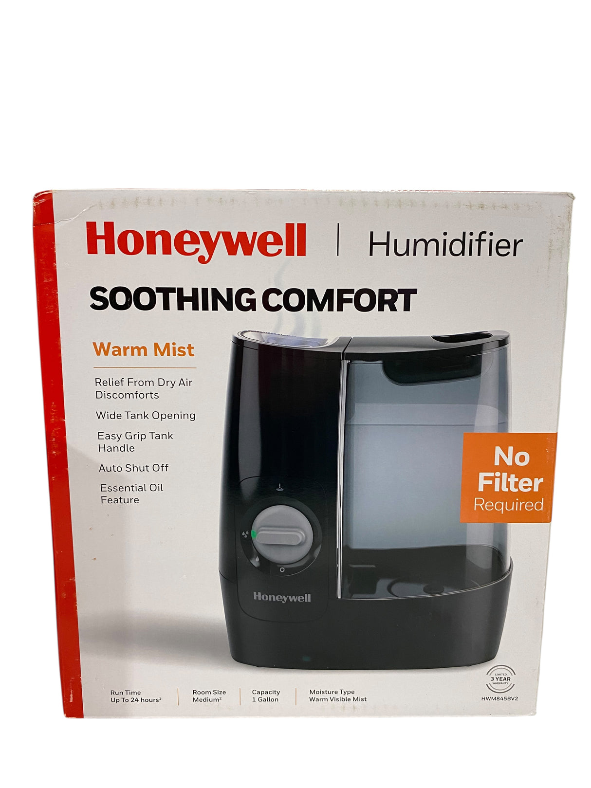 Honeywell, Soothing Comfort, Warm Mist, Humidifier, HWM845 - Freeman Liquidators - [product_description] - Humidifiers