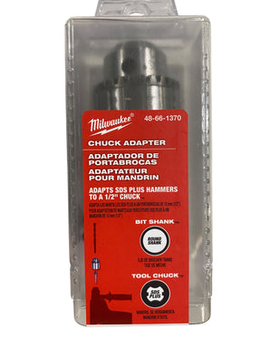 Milwaukee, SDS/Chuck Adapter Kit, 48-66-1370 - Freeman Liquidators - [product_description] - drill chuck