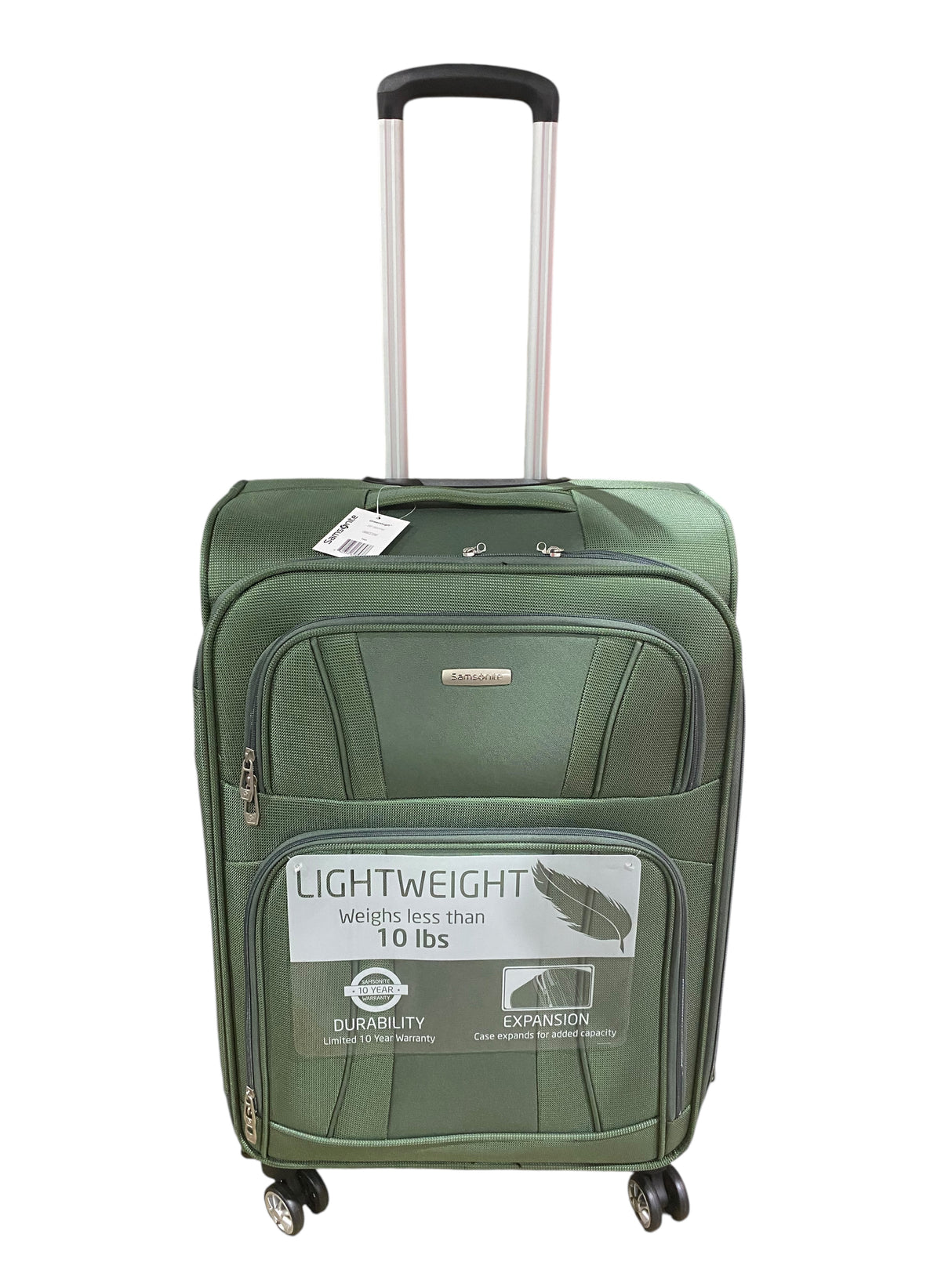 Samsonite, Luggage, Domestic, 25", Spinner Wheels, Sage