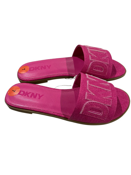 DKNY, Women's, Willow, Slide Sandal, Pink - Freeman Liquidators - [product_description] - Women's Shoes