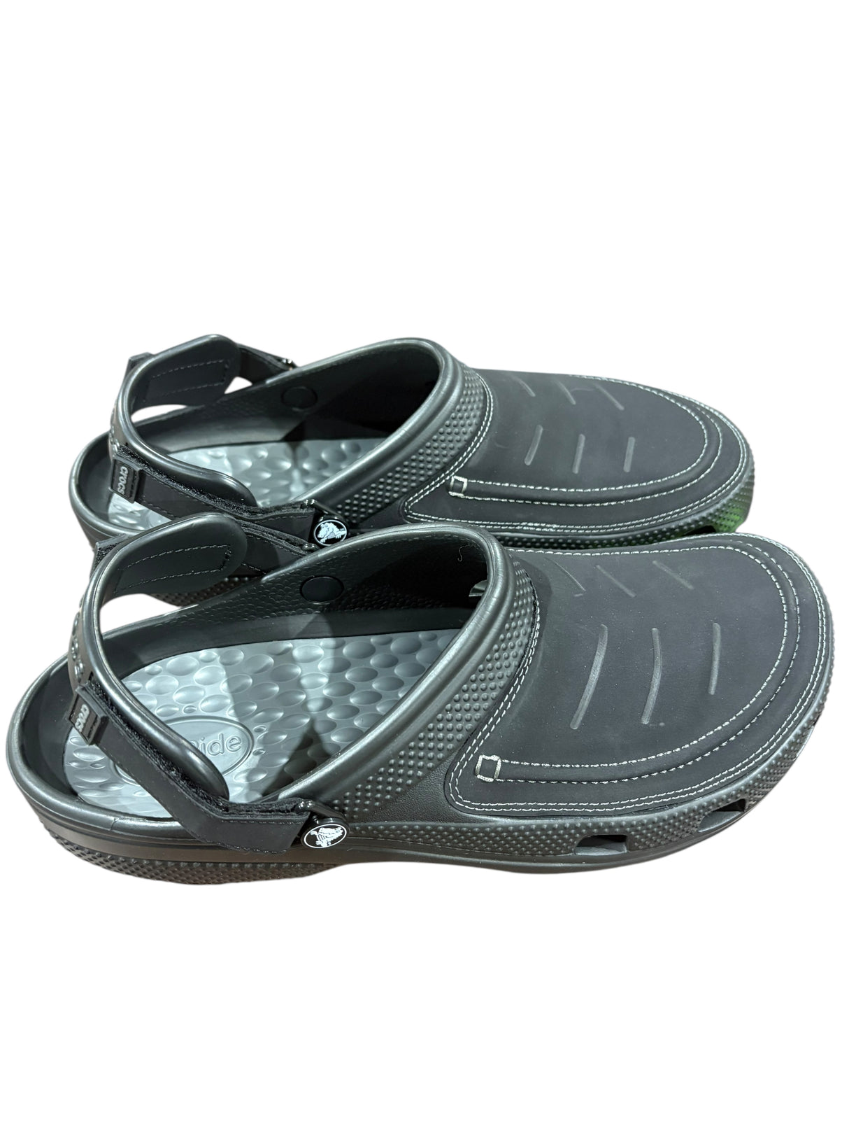 Crocs, Men’s, Classic, Yukon, Vista II, LiteRide, Clog, Black, Size 12