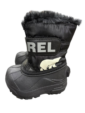 Sorel, Toddler, Snow, Commander Boot, Black - Kids Shoes - Freeman Liquidators - [product_description]