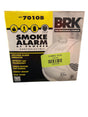 First Alert First Alert BRK 7010B Hardwired Photoelectric Smoke Alarm with Battery Backup  White - Image 1