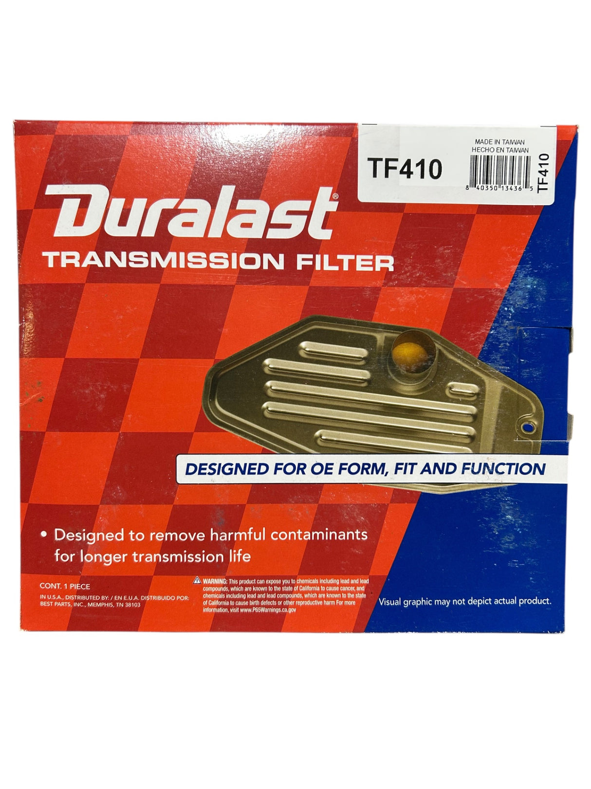 DURALAST, TRANSMISSION FILTER, TF410 - Image 1