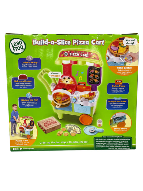 Leap Frog, Build a Slice, Pizza Cart, Ages 3-6