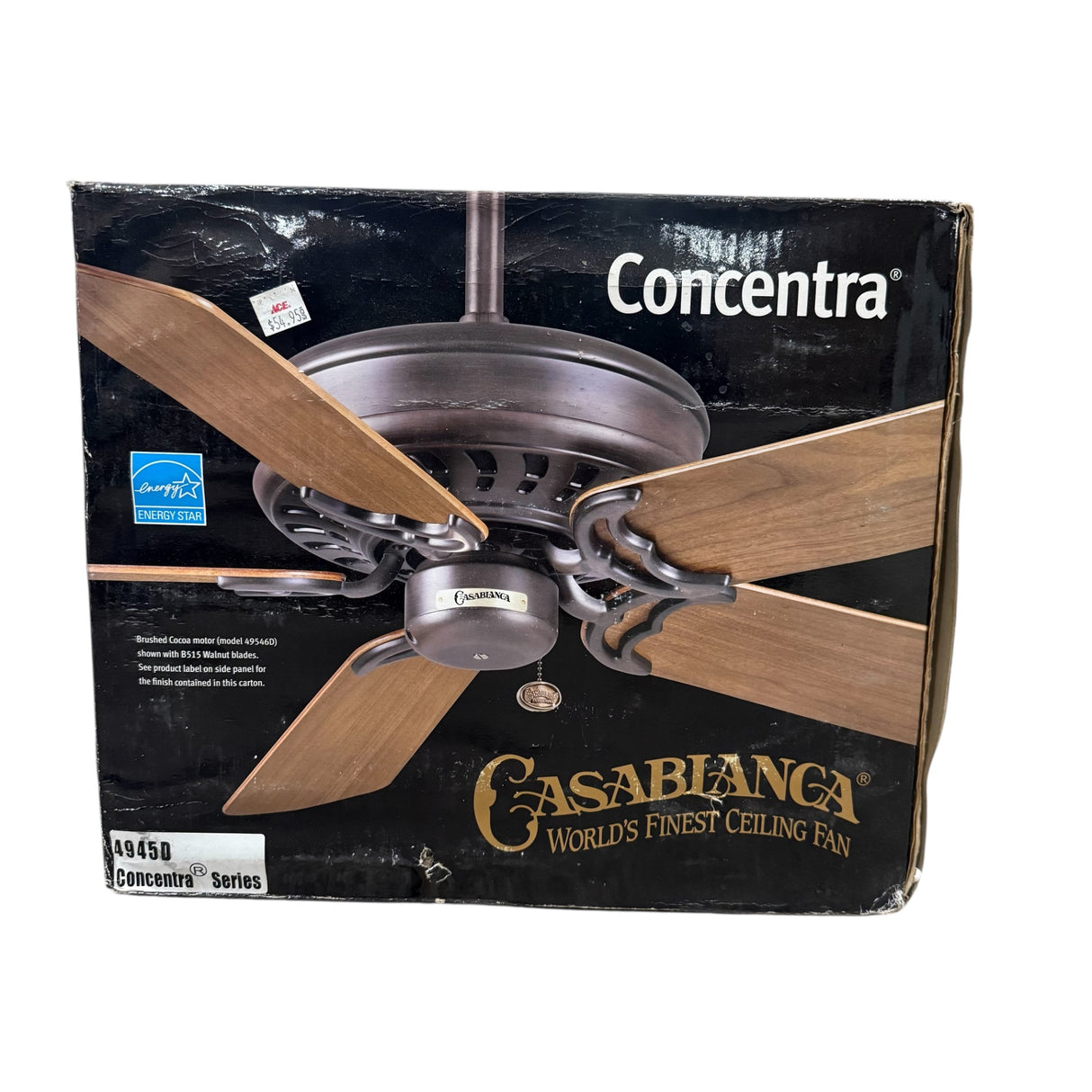 Concentra, 4945D, Casablanca Celing Fan (Motor Only) - Image 1