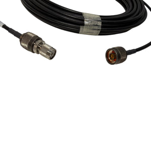 Talley, N-Male to N-Male, .195 Braided, Cable, CXTA19A-50 - Image 1