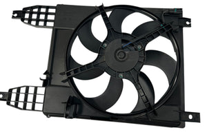 TOPAZ, FRONT SINGLE, COOLING RADIATOR FAN ASS., 2009-2011 CHEVY AVEO, 2009 PONTIAC G3, A0028A0172 - Image 1