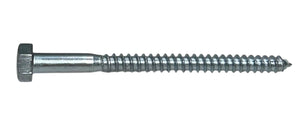 DIVSPEC Zinc Lag Bolts — 5/16" x 4" (Box of 200) - Image 1