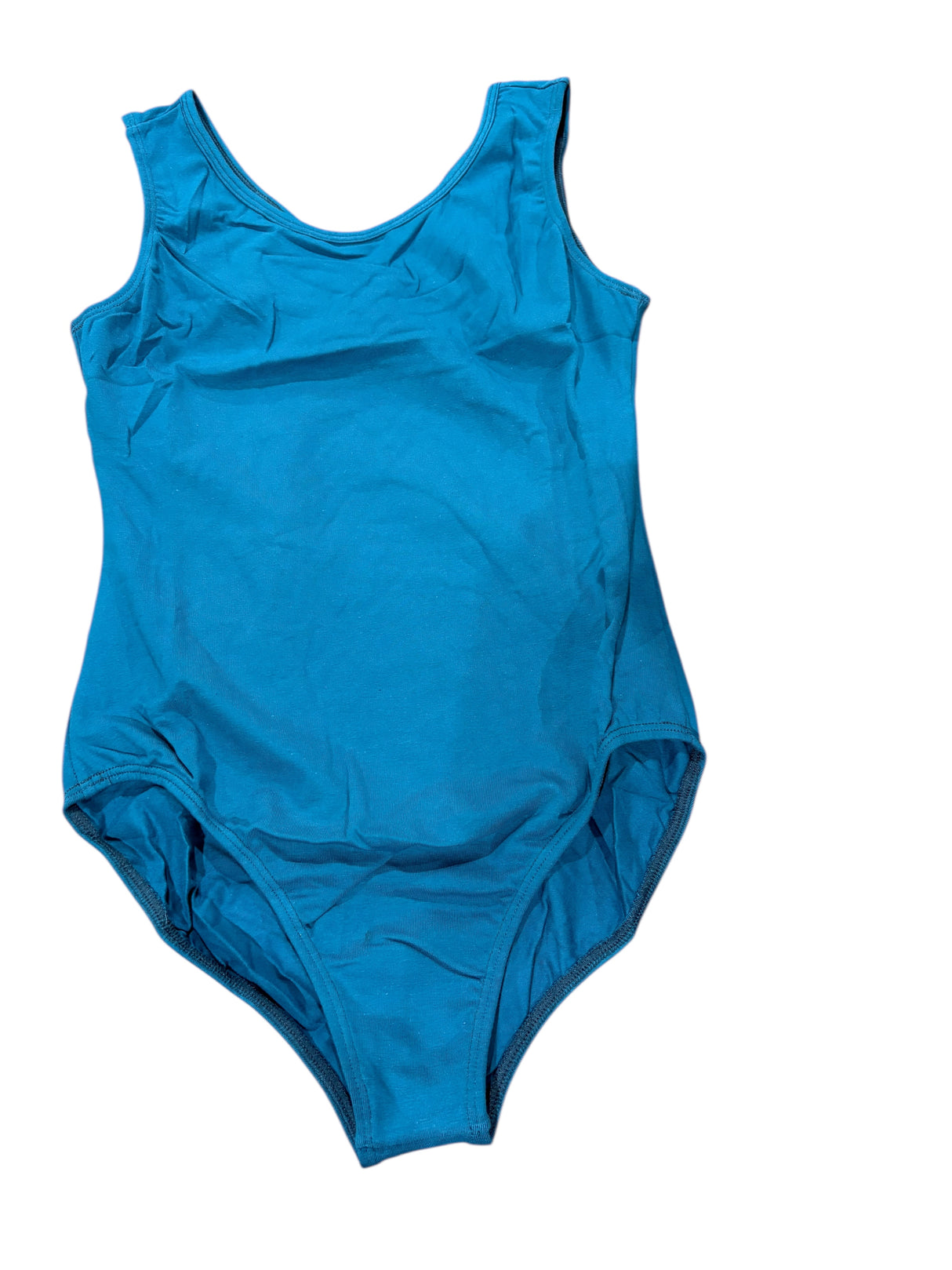 WYHDY, Girls’, Leotard, Crisscross Straps, Sleeveless, Teal, XXL 10-12Y