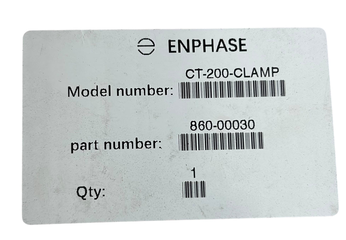 Enphase CT‑200‑CLAMP — Consumption Monitoring Clamp (Current Transformer) - Image 1