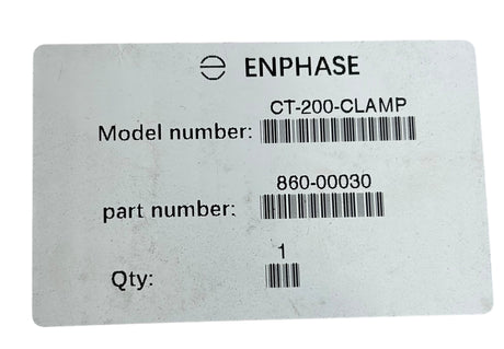 Enphase CT‑200‑CLAMP — Consumption Monitoring Clamp (Current Transformer) - Image 1