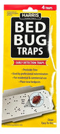 Harris All Natural Bed Bug Traps, 2 Pack, 4 traps each - IN STORE PICKUP ONLY - Image 1