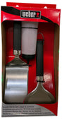 Weber 6777 Starter 3PC Griddle Tool Set, Silver - Image 1